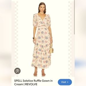 NWOT Spell Floral Maxi Dress
